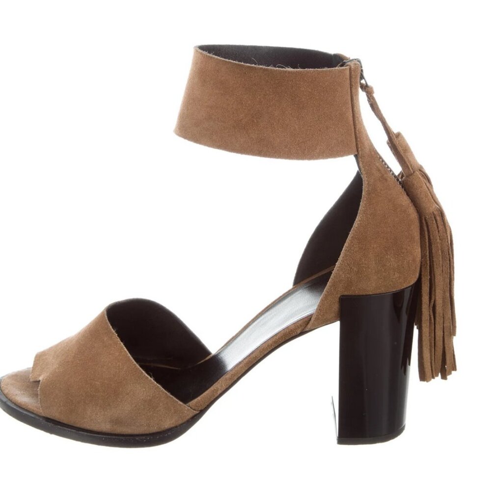 Pierre Hardy Suede Tasseled Sandals